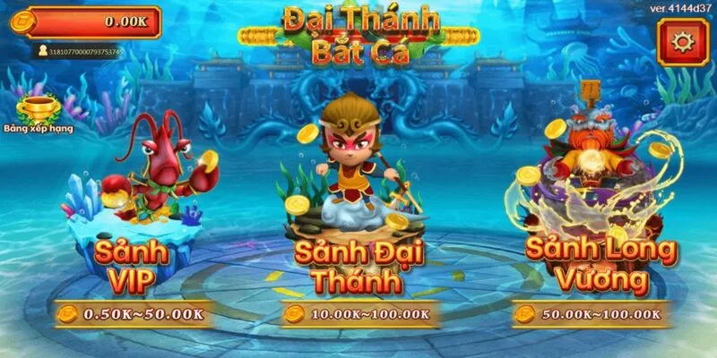 Hoá thân thành Tề Thiên Đại Thánh trong Monkey King Fishing 